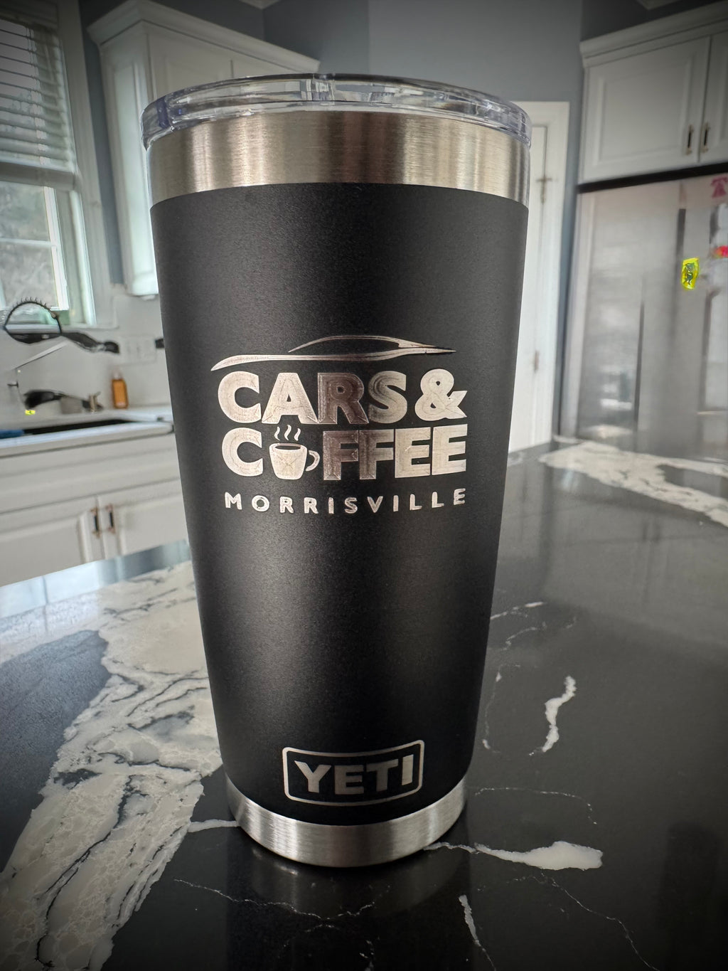 Cars and Coffee Morrisville 20oz YETI Tumbler