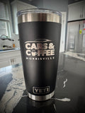 Cars and Coffee Morrisville 20oz YETI Tumbler