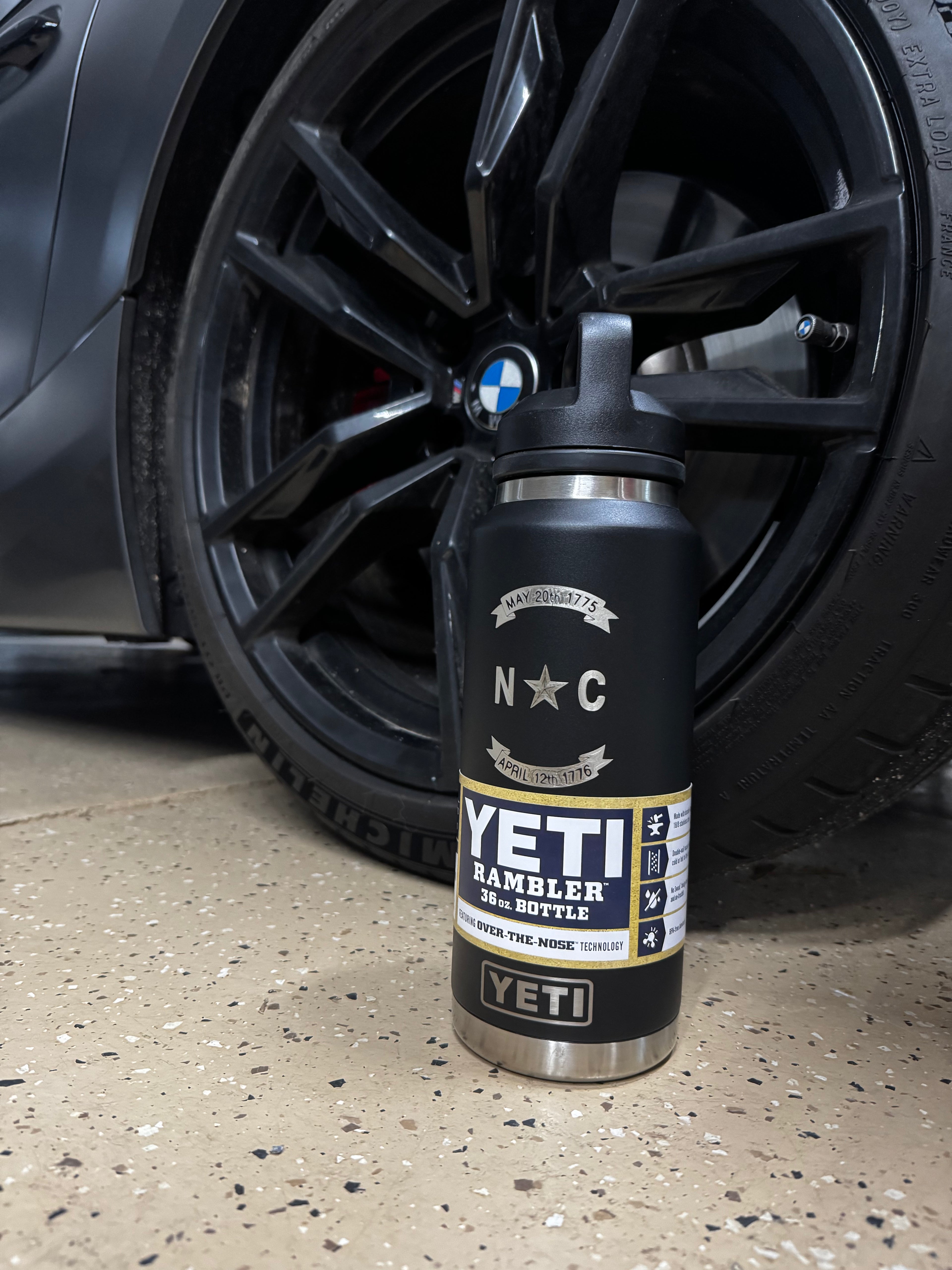 Cars and Coffee Morrisville 36oz YETI Jug
