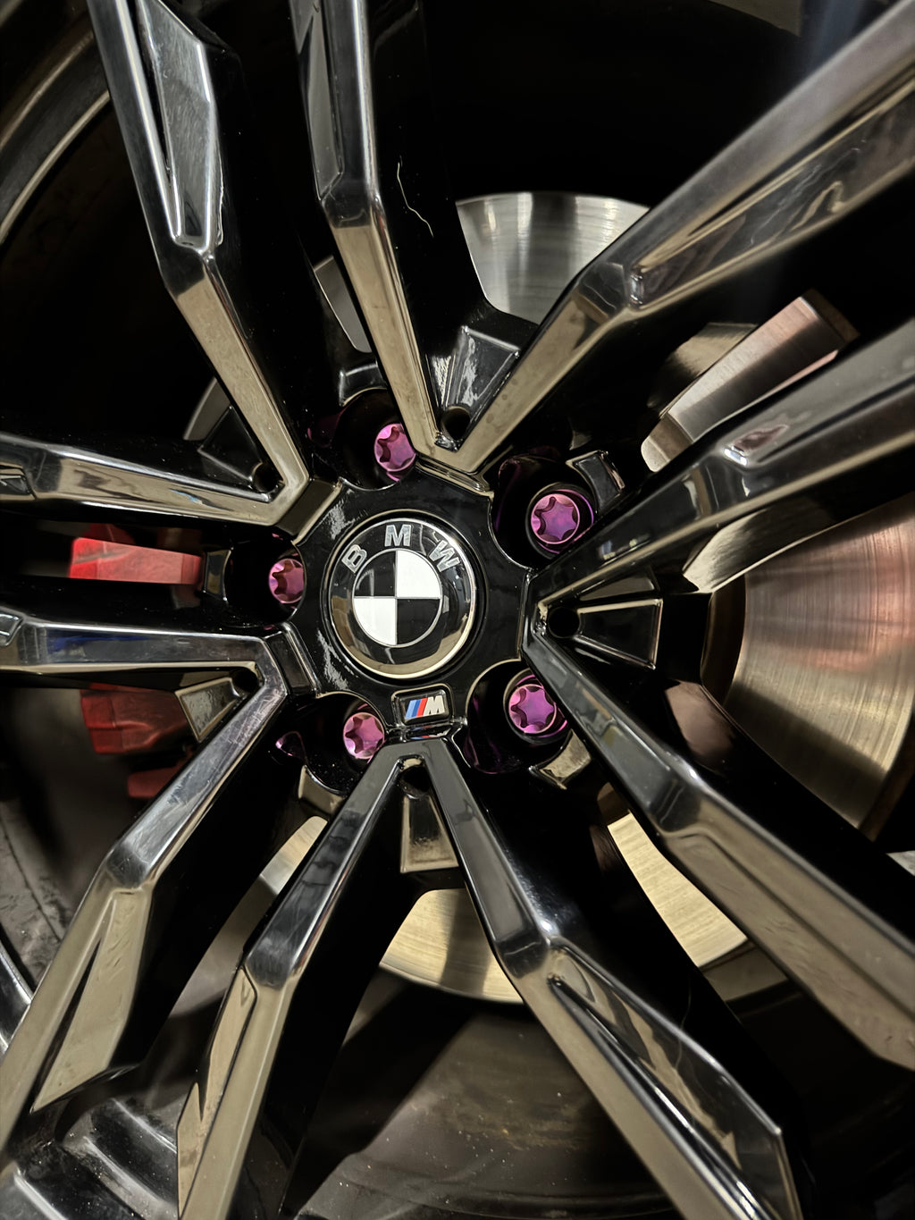 Gr5 Titanium BMW Wheel Bolt Set - High Strength